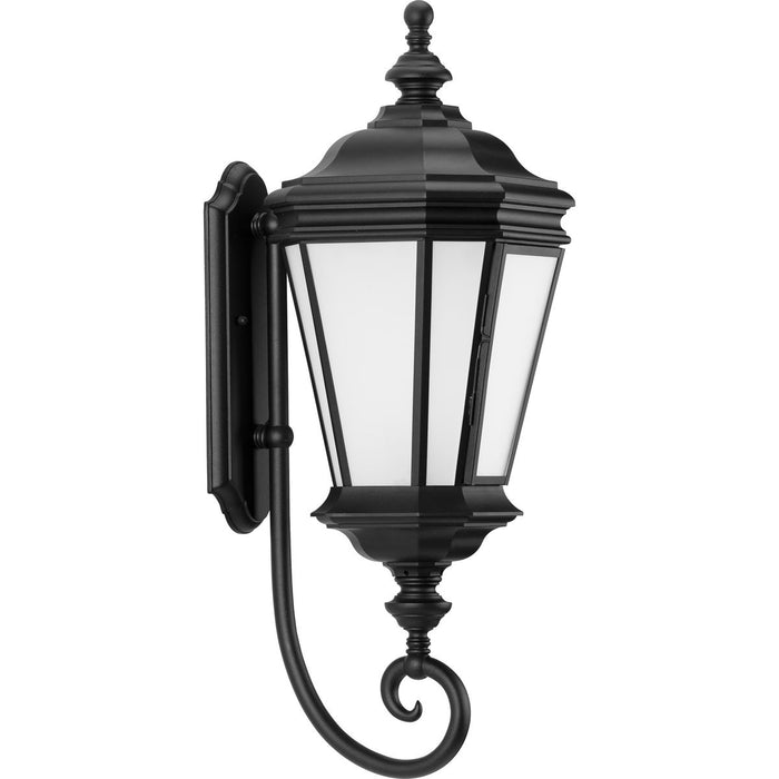 Progress P6632-31MD Crawford Collection Black One-Light Large Wall Lantern Main Image.jpg