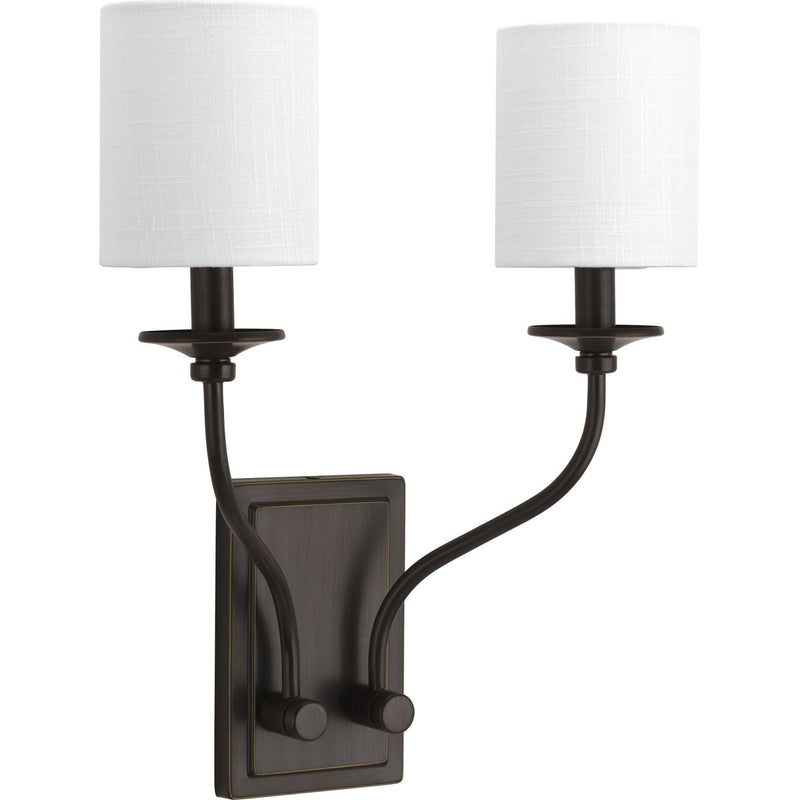Progress P710019-020 Bonita Collection Antique Bronze Two-Light Wall Sconce Main Image.jpg