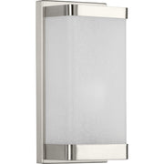 Progress P710072-009 One-Light Linen Glass Wall Sconce Main Image.jpg