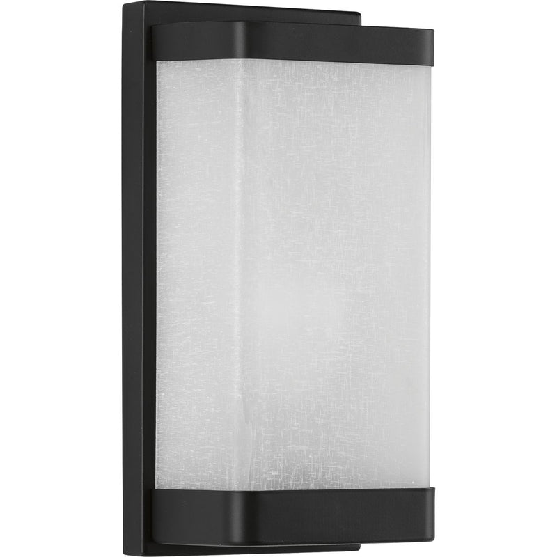 Progress P710072-031 One-Light Linen Glass Wall Sconce Main Image.jpg