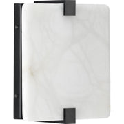 Progress P710081-031-30 LED Alabaster Stone  Black ADA Wall Sconce Main Image.jpg