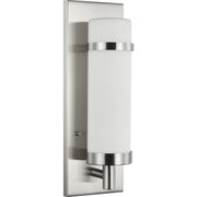 Progress P710087-009 Hartwick Collection Brushed Nickel One-Light Wall Sconce Main Image.jpg