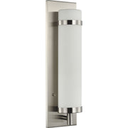 Progress P710088-009 Hartwick Collection Brushed Nickel One-Light Wall Sconce Main Image.jpg