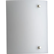 Progress P710102-060-30 Curve LED One-Light White Opal Acrylic Modern Style Wall Sconce Light Main Image.jpg