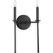 Progress P710107-31M Elara Collection Two-Light New Traditional Matte Black Wall Light Main Image.jpg