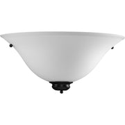 Progress P7153-31W One-Light Modern Farmhouse Matte Black Etched Opal Glass Wall Sconce Main Image.jpg
