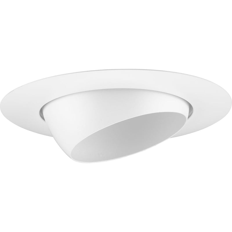 Progress P800020-028 6" White Eyeball Trim for 6" Housing (P87-AT/P87-ATQC/P187-TG/P821-FBFC/P821-FB) Main Image.jpg