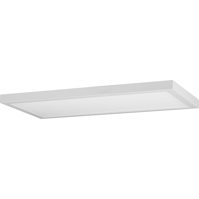 Progress P810032-028-30 Everlume LED 24-inch Satin White Modern Style Linear Ceiling Panel Light Main Image.jpg