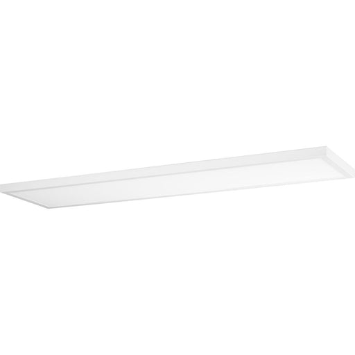 Progress P810033-028-30 Everlume LED 48-inch Satin White Modern Style Linear Ceiling Panel Light Main Image.jpg