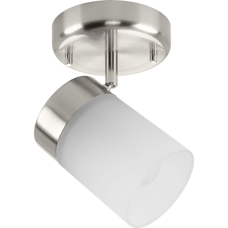 Progress P900011-009 Ridgecrest Collection Brushed Nickel One-Head Multi-Directional Track Main Image.jpg