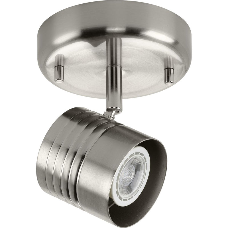 Progress P900013-009 Kitson Collection Brushed Nickel One-Head Multi-Directional Track Main Image.jpg