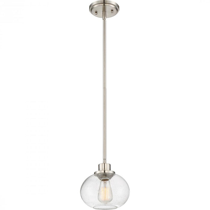 Francis Millar EMP1508BN Empire Mini Pendant, Brushed Nickel Main Image.jpg