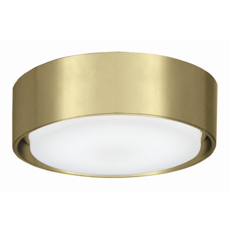 Minka-Aire K9787L-SBR Simple LED Fan Light Kit, Soft Brass Main Image.jpg