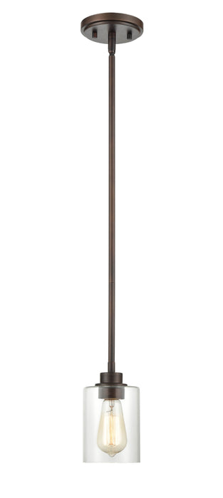 Shoppers Lighting PD2311-RBZ 1-Light Mini-Pendant, Rubbed Bronze Finish Main Image.jpg