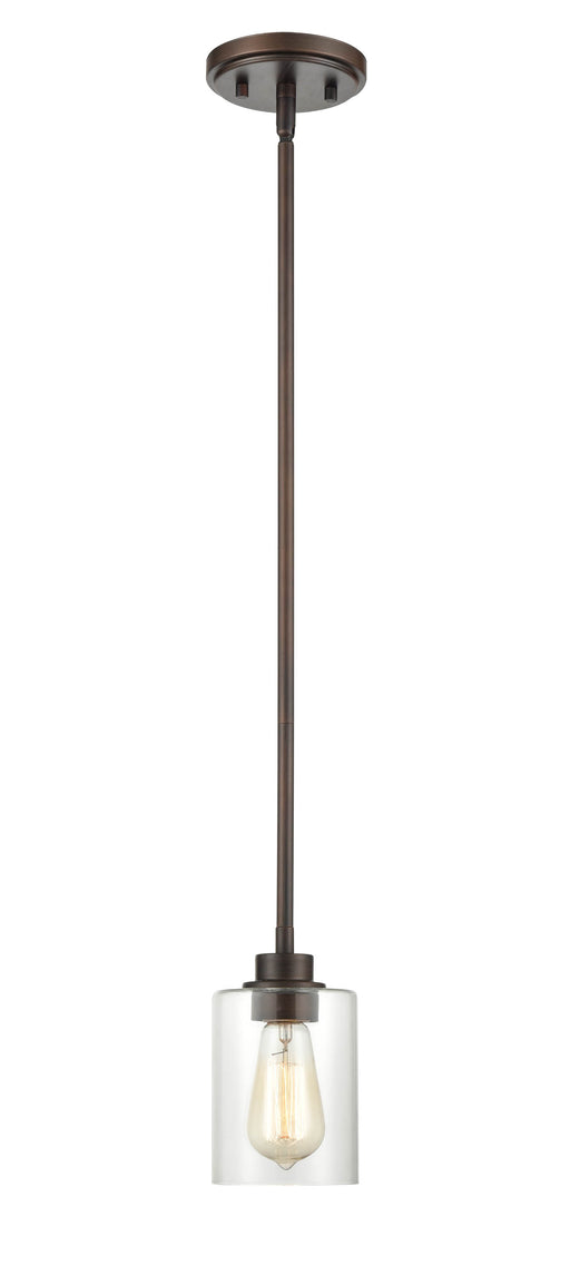 Shoppers Lighting PD2311-RBZ 1-Light Mini-Pendant, Rubbed Bronze Finish Main Image.jpg