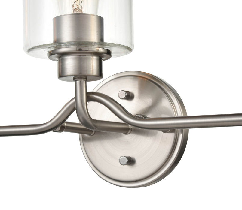 Shoppers Lighting BB2303-BN 3-Light Wall/Bath Fixture, Brushed Nickel Finish Main Image.jpg