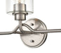 Shoppers Lighting BB2303-BN 3-Light Wall/Bath Fixture, Brushed Nickel Finish Main Image.jpg