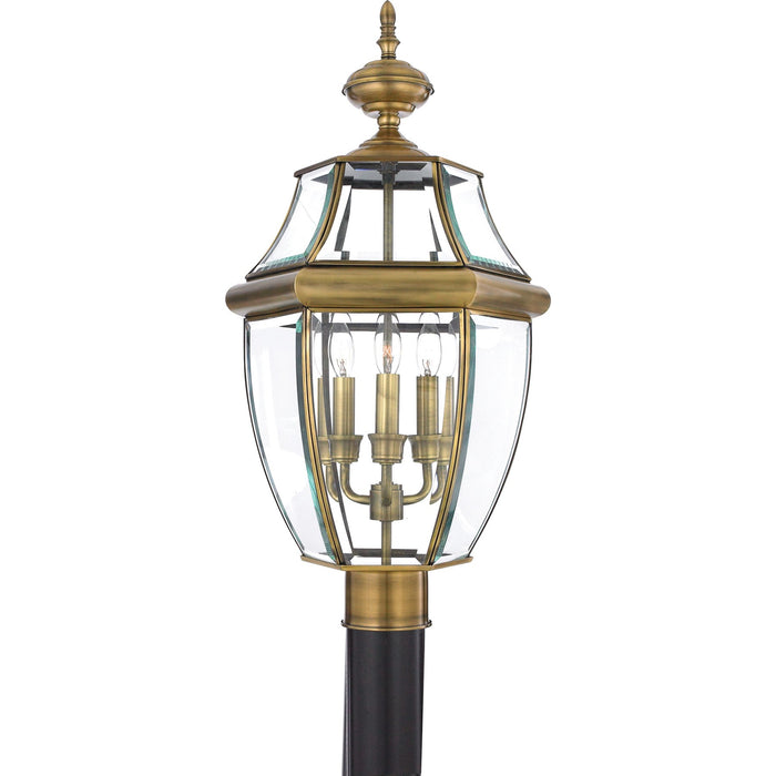 Classic Series 3 Light Outdoor Post Lantern Main Image.jpg