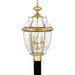 Francis Millar CL9043B Classic Series Outdoor Post Lantern, Polished Brass Main Image.jpg