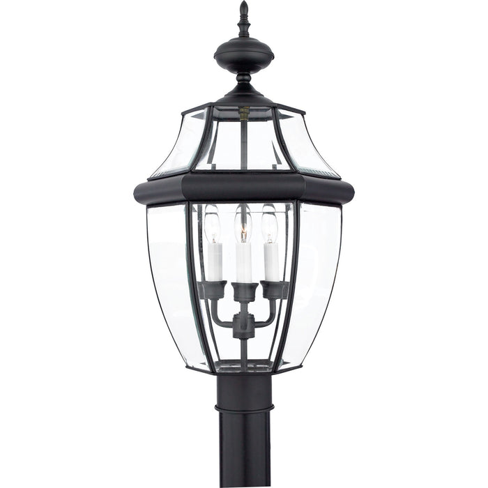 Francis Millar CL9043BK Classic Series Outdoor Post Lantern, Black Main Image.jpg