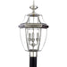 Francis Millar CL9043P Classic Series Outdoor Post Lantern, Pewter Main Image.jpg