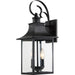 Francis Millar CRT8408BK Carteret Outdoor Lantern, Black Main Image.jpg