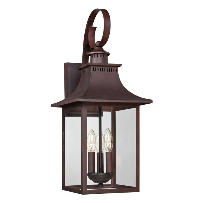 Francis Millar CRT8410BZ Carteret Outdoor Lantern, Bronze Main Image.jpg