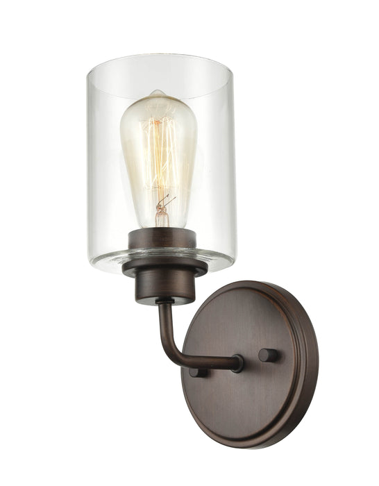 Shoppers Lighting BB2301-RBZ 1-Light Wall/Bath Fixture, Rubbed Bronze Finish Main Image.jpg