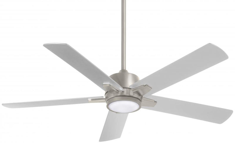 Minka-Aire F619L-BN Stout 54" Ceiling Fan, Brushed Nickel Main Image.jpg