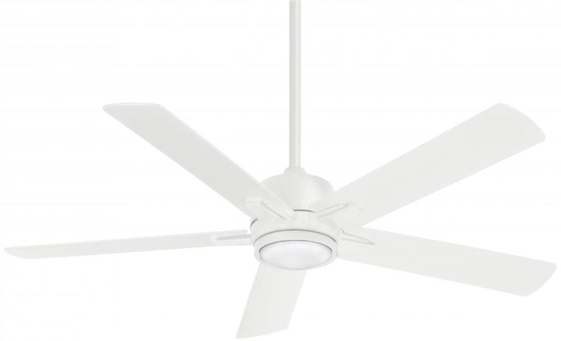 Minka-Aire F619L-WHF Stout 54" Ceiling Fan, Flat White Main Image.jpg