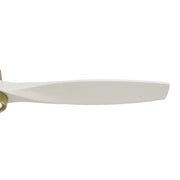 Minka-Aire F749L-SBR/WHF Skyhawk - 3-Blade LED 60" DC Ceiling Fan, Soft Brass w/ Flat White Blades Alternate Image 2.jpg