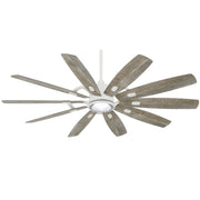 Minka-Aire F864L-WHF/SVG Barn 65" Ceiling Fan, Flat White Main Image.jpg