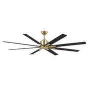 Minka-Aire F896-65-SBR/CL Xtreme H2O 65" Ceiling Fan, Soft Brass and Coal Main Image.jpg