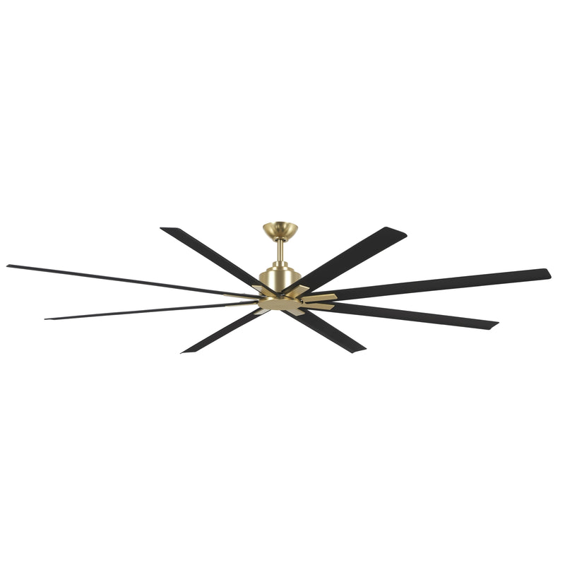 Minka-Aire F896-84-SBR/CL Xtreme H2O 84" Outdoor Ceiling Fan, Soft Brass and Coal Main Image.jpg