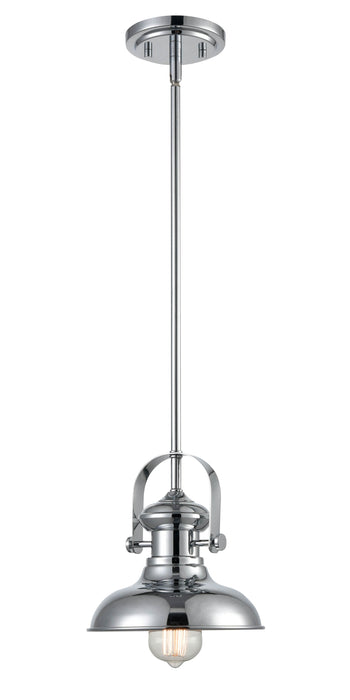 Shoppers Lighting PD2051-CH 1-Light Mini-Pendant, Chrome Finish Main Image.jpg