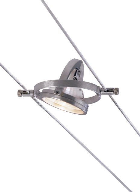 Tech Lighting 700KHELLO5, K Hello, 5.5" Wide Kable Lite Lamp Holder, Satin Aluminum Main Image.jpg