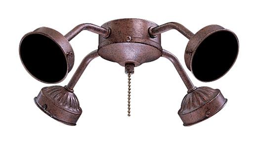Minka-Aire K1-ABR Four Light Fan Light Kit, Antique Bronze Main Image.jpg