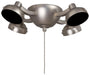 Minka-Aire K34L-BS Four Light Fan Light Kit, Brushed Steel Main Image.jpg