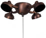 Minka-Aire K34L-DBB Four Light Fan Light Kit, Dark Brushed Bronze Main Image.jpg