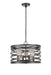 Shoppers Lighting PD20024-MB 4-Light Pendant, Matte Black Finish Main Image.jpg