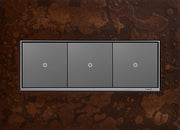 adorne AWM3GHFBR1 Screwless 3-Gang Wall Plate, Bronze Alternate Image.jpg