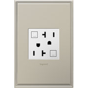adorne® AGFTR2202W4 Tamper-Resistant 20A Duplex Self-Test GFCI Receptacles, White Alternate Image 2.jpg