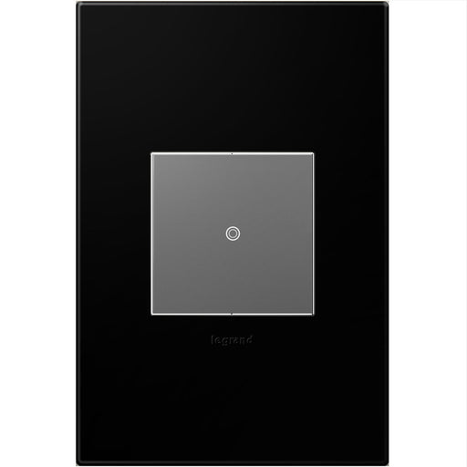 Legrand AWP1G2NK4 Adorne Gang Wall Plate, Black Alternate Image 1