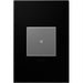 Legrand AWP1G2NK4 Adorne Gang Wall Plate, Black Alternate Image 1