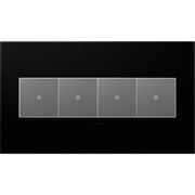 adorne® AWP4GNK4 Black Ink Four-Gang Screwless Wall Plate Alternate Image.jpg