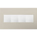 Legrand AWP4GGG4 Adorne Gang Wall Plate, Greige Alternate Image 1