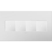 adorne® AWP4GPW4 Matte White Four-Gang Screwless Wall Plate with Microban® Alternate Image.jpg