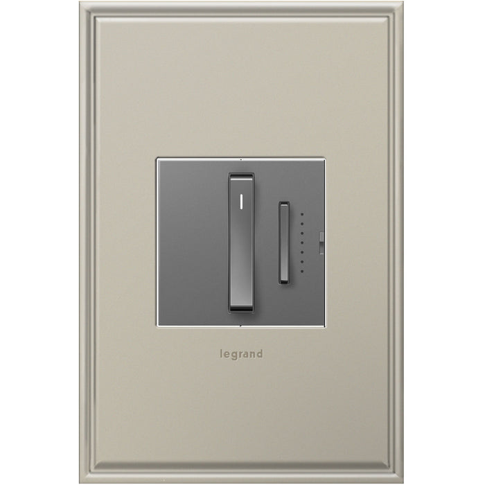 Legrand ADWR703TUM4 Adorne Tru-Universal Dimmer, Magnesium Alternate Image 2