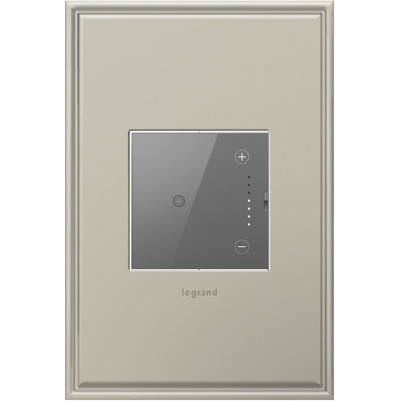 adorne® ADTH703TUM4 Touch Tru-Universal Dimmer, Magnesium, with Microban® Alternate Image 2.jpg