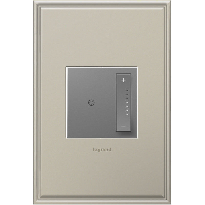 adorne® ADTP4FBL3PM4 0-10V sofTap® Dimmer, Magnesium, with Microban® Alternate Image 2.jpg